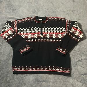 Hanna Andersson Black  100% Cotton Sweater